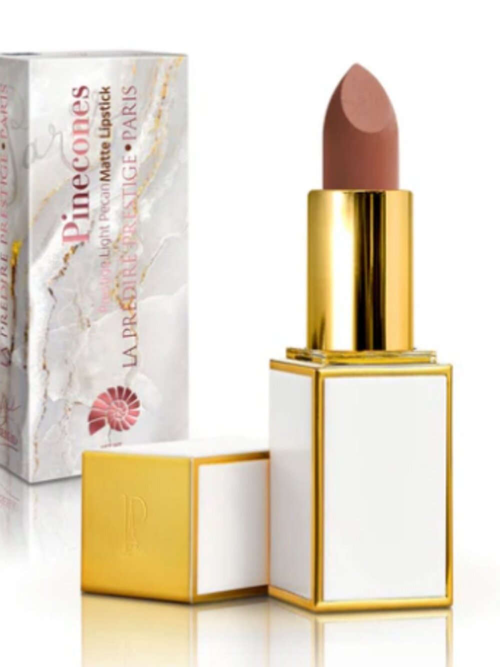 Pinecones Prestige Light Pecan Matte Lipstick